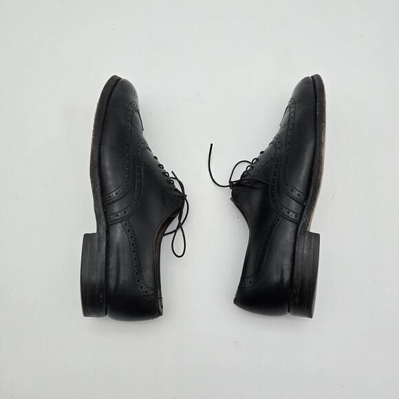 Allen Edmonds Shoes Mens 8.5 C Black Wing Ox Oxford Lace Up Dress 66152 main image 7